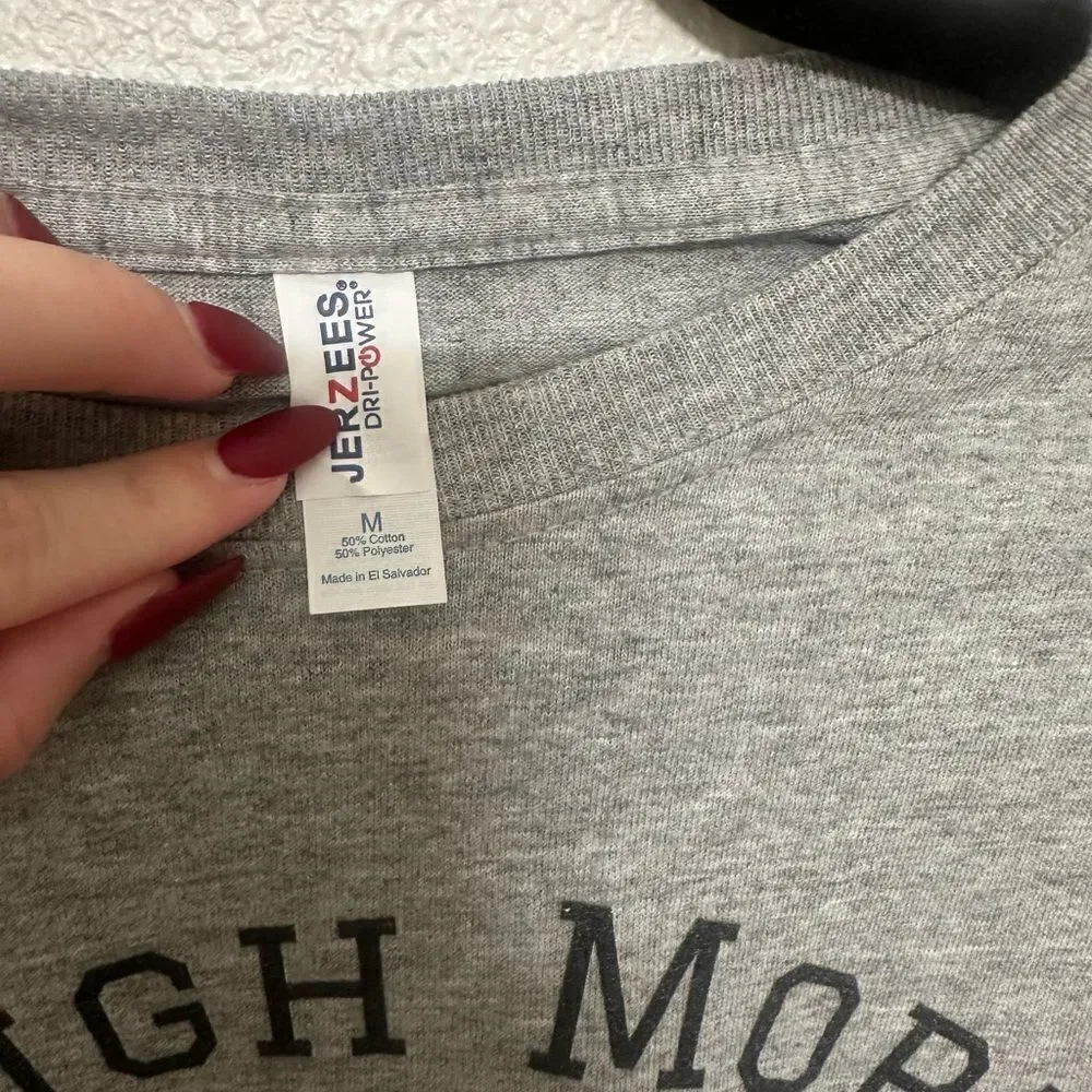 Laugh More Tee Shirt signed by James Hancock III Comedian